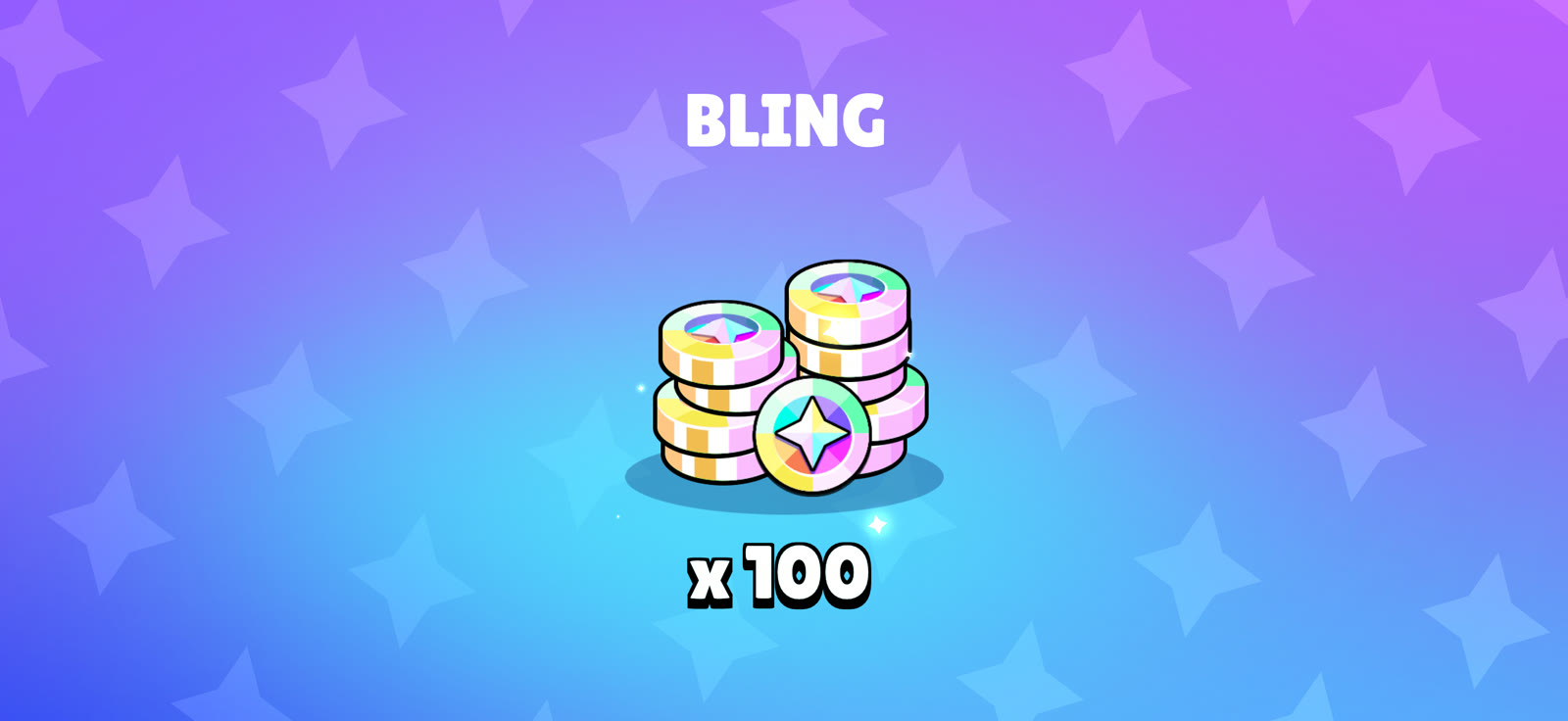 100 Bling claimed from the first Basement speed bonus