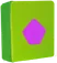 Square control panel button