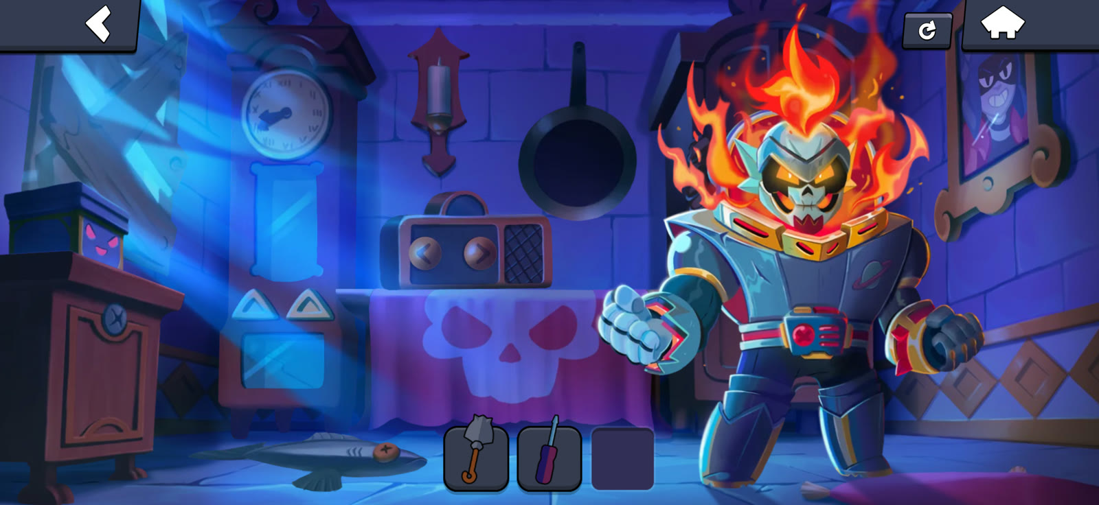 Damian in the Find Gus Hallway puzzle