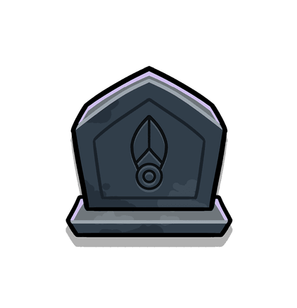 Coffin 24 headstone